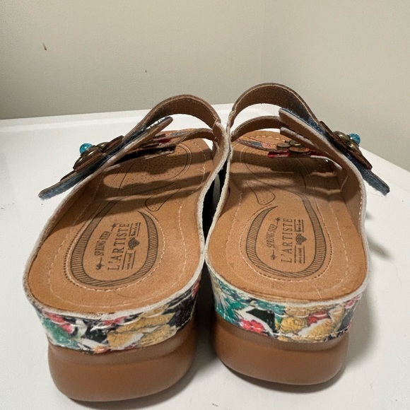 L’Artiste Dansaye Sandals Multicolor Size 8.5 US 39 EU - Picture 7 of 13
